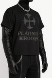 Lambskin Double Layered Long Sleeve (Jet Black)